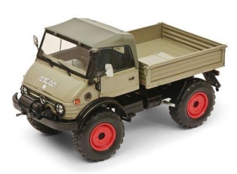 450061400 Mercedes Unimog U406 1966 light brown 1:18